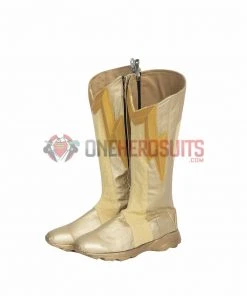 OneHeroSuits The Flash S8 Barry Allen Cosplay Costumes With Golden Boots