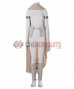 OneHeroSuits Star Wars Cosplay Boots Padmé Amidala White Shoes Costumes