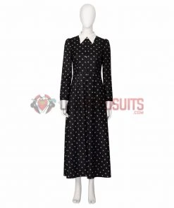OneHeroSuits The Addams Family Cosplay Costume Wednesday Addams Dress Costumes