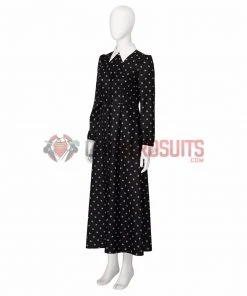 OneHeroSuits The Addams Family Cosplay Costume Wednesday Addams Dress Costumes