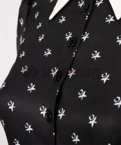 OneHeroSuits The Addams Family Cosplay Costume Wednesday Addams Dress Costumes