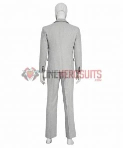 OneHeroSuits Moon Knight Cosplay Costumes Mr Knight White Suits With Mask