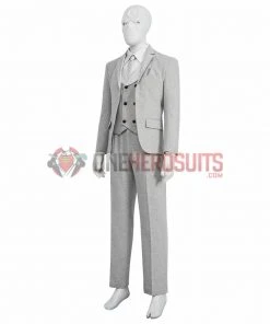 OneHeroSuits Moon Knight Cosplay Costumes Mr Knight White Suits With Mask