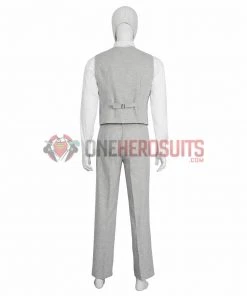 OneHeroSuits Moon Knight Cosplay Costumes Mr Knight White Suits With Mask