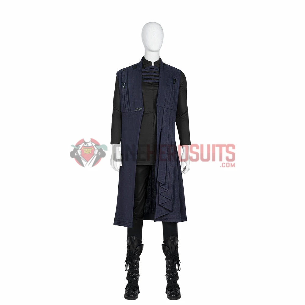 OneHeroSuits Evil Doctor Strange Cosplay Costumes Blue Suits