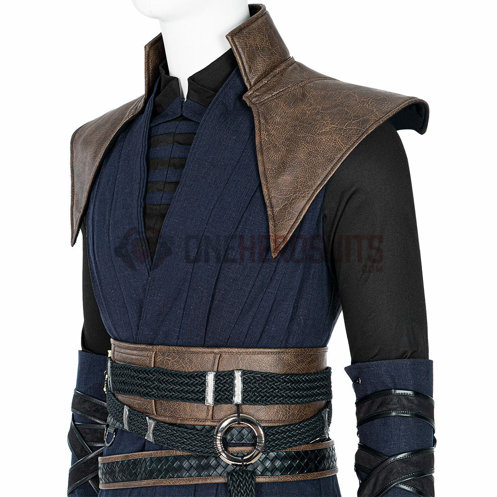 OneHeroSuits Evil Doctor Strange Cosplay Costumes Blue Suits