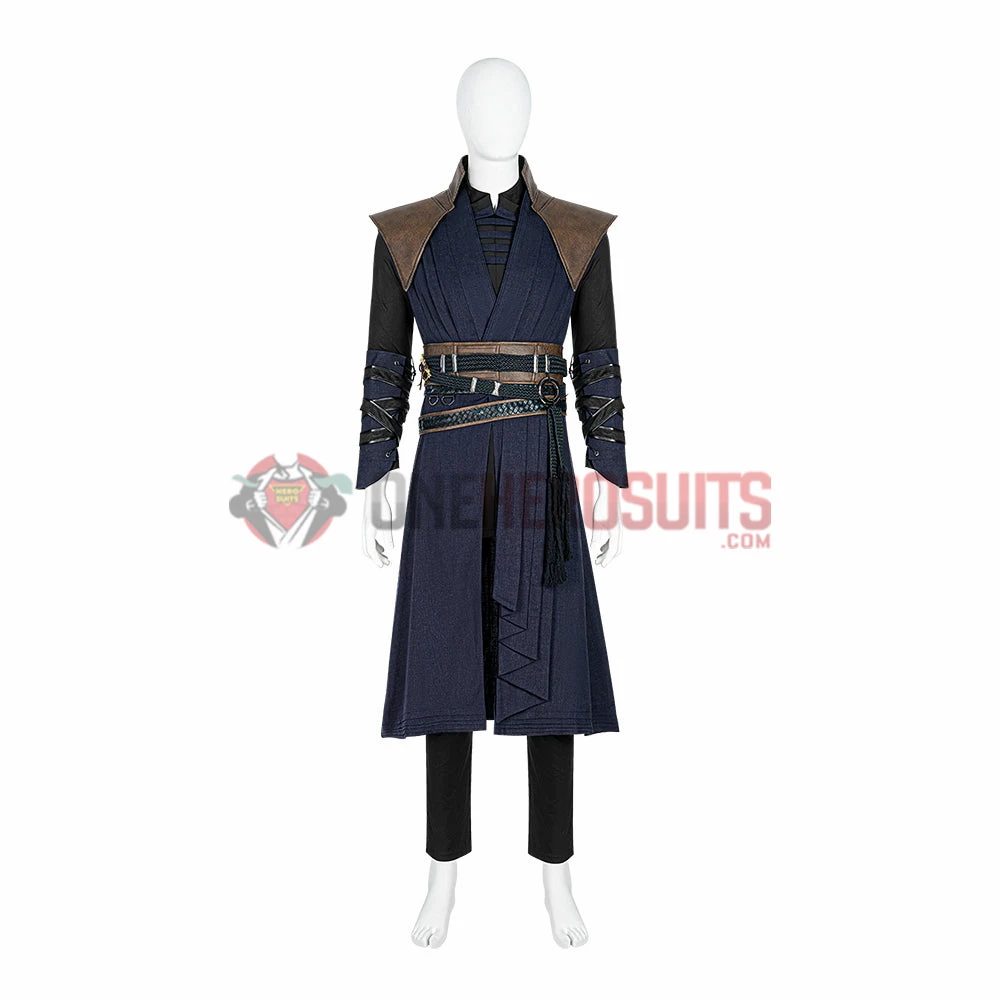 OneHeroSuits Evil Doctor Strange Cosplay Costumes Blue Suits