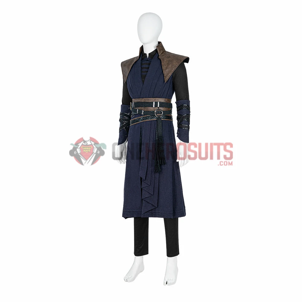 OneHeroSuits Evil Doctor Strange Cosplay Costumes Blue Suits