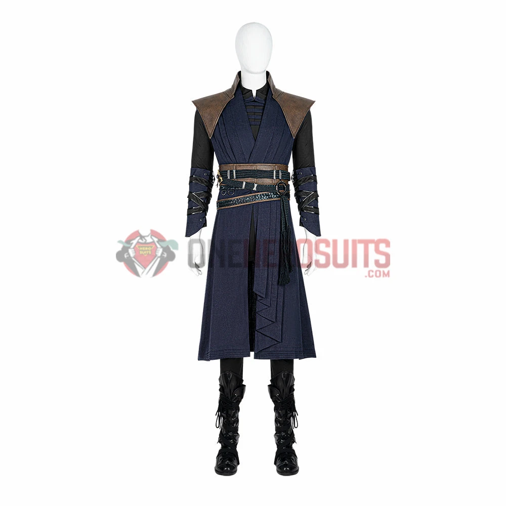 OneHeroSuits Evil Doctor Strange Cosplay Costumes Blue Suits