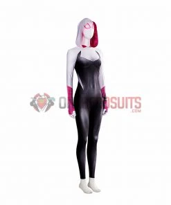 OneHeroSuits Across The Spider-Verse Cosplay Costumes Gwen Stacy Cotton Jumpsuits