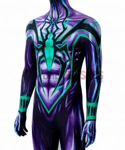 OneHeroSuits The Scarlet Spiderman Cosplay Costumes Chasm Ben Reilly Bodysuits