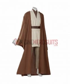 OneHeroSuits Obi-Wan Kenobi Cosplay Costumes Jedi Master Robes Suits