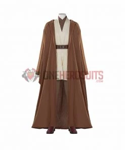 OneHeroSuits Obi-Wan Kenobi Cosplay Costumes Jedi Master Robes Suits