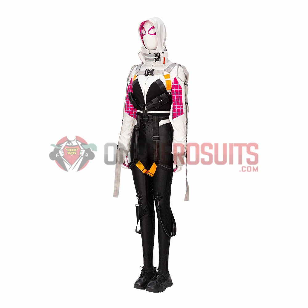 OneHeroSuits Spider Gwen Cosplay Boots Gwen Upgraded Version Shoes Costumes