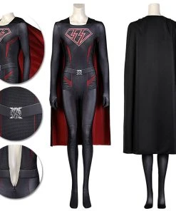 OneHeroSuits Overgirl Cosplay Costumes Kara Zor-El 3D Printed Jumpsuits With Cloak Expert-level Cosplay Bodysuit & Zentai