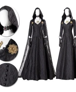 OneHeroSuits Resident Evil Village Cosplay Costumes Daniela Black Cosplay Suit
