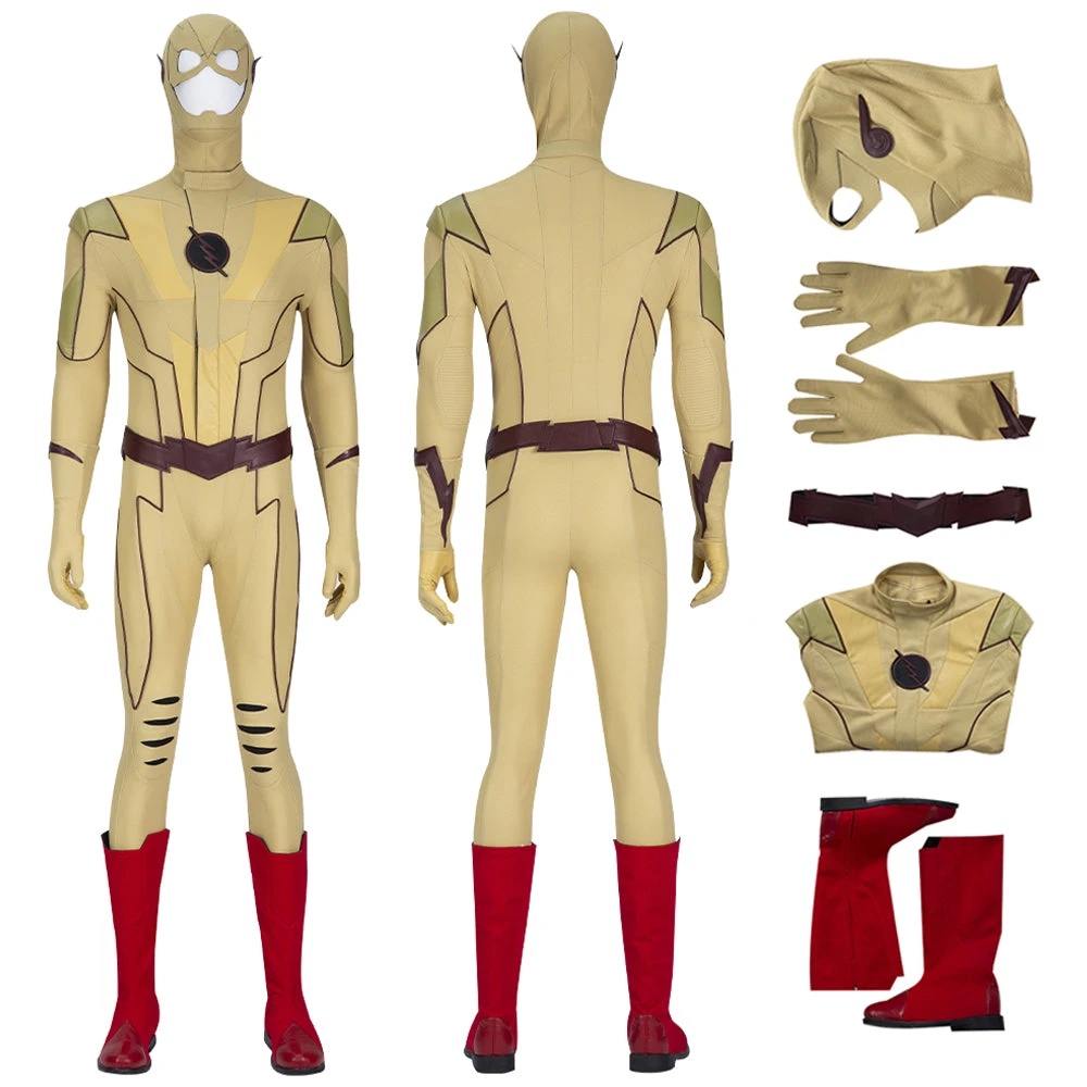 OneHeroSuits Reverse-Flash Cosplay Costumes Eobard Thawne Top Level Suits