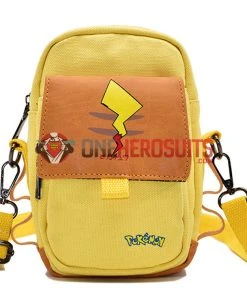 OneHeroSuits Pikachu Printed Belt Bag 3 Pocket For Adults
