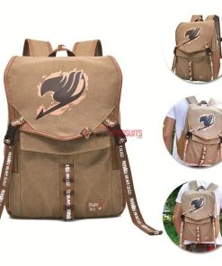 OneHeroSuits Fairy Tail Backpack Natsu Guild Symbol Printed Animation Creative Bag Accessories
