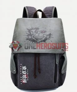 OneHeroSuits Accessories Tokyo Ghoul Backpack Ken Kaneki Face Printed Creative Bag Ver.2
