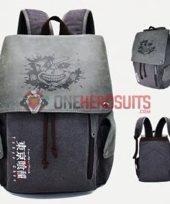 OneHeroSuits Accessories Tokyo Ghoul Backpack Ken Kaneki Face Printed Creative Bag Ver.2
