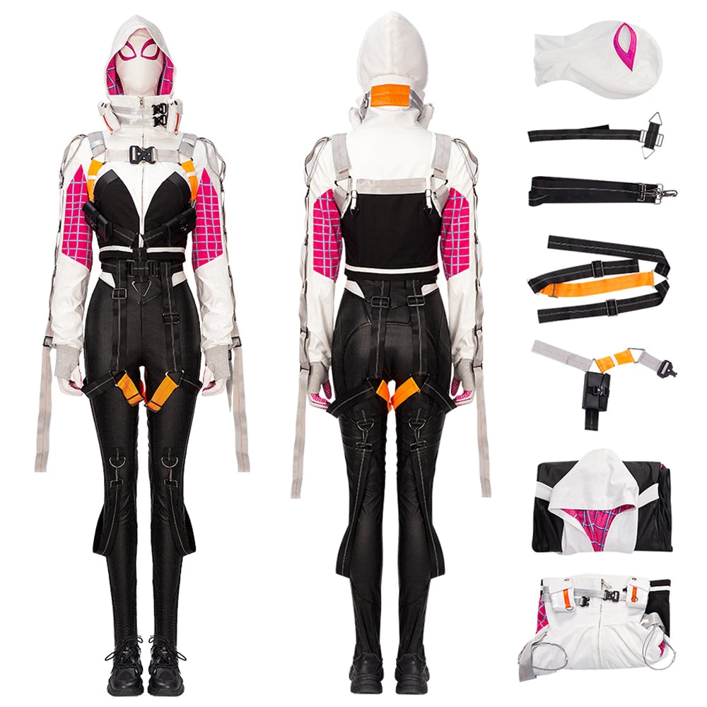 OneHeroSuits Spider Gwen Cosplay Costumes Gwen Upgraded Version Suits