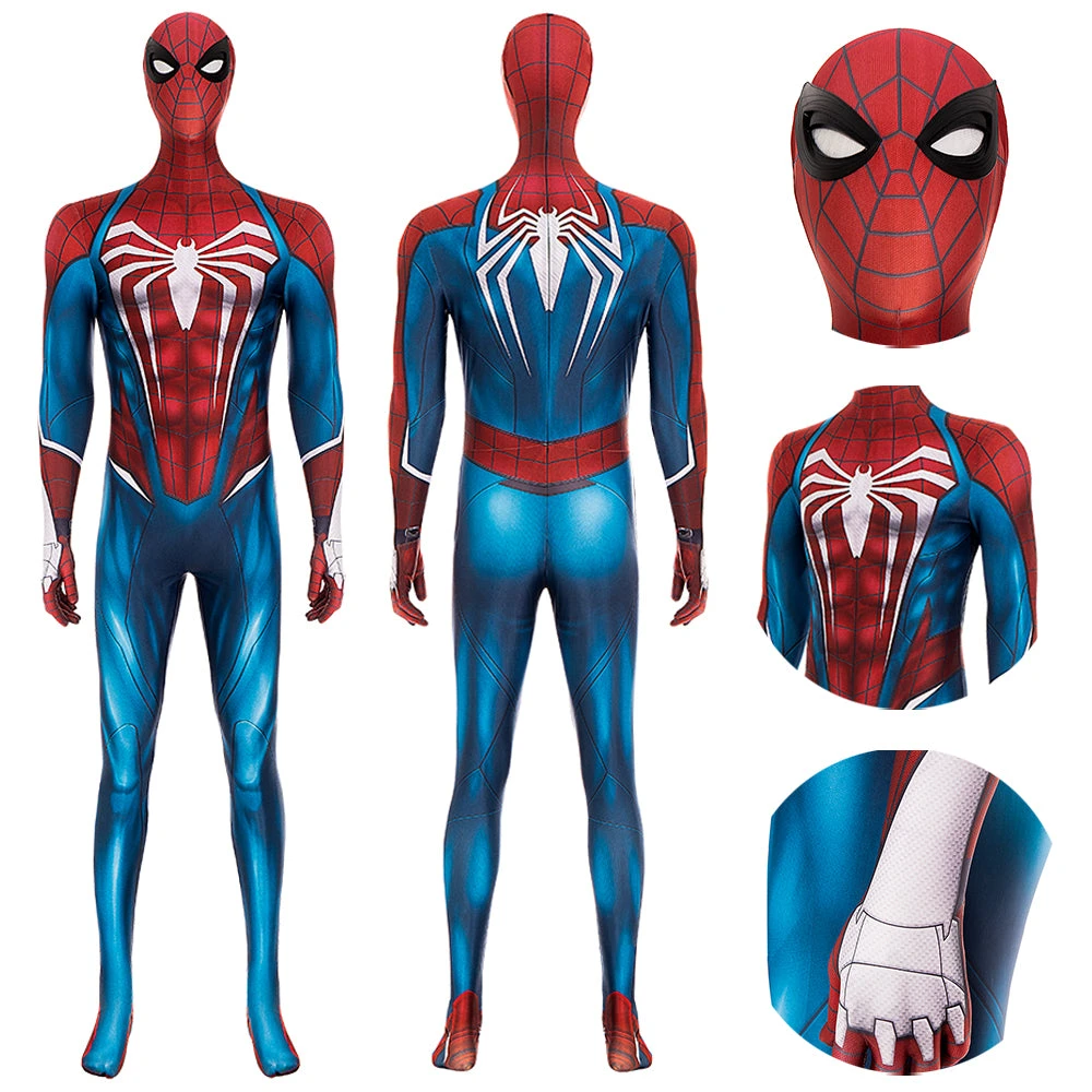 OneHeroSuits Spiderman 2 PS5 Peter Parker Cosplay Bodysuit Costumes