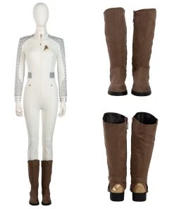 OneHeroSuits Star Trek Cosplay Boots Nurse Chapel Top Level Shoes Costumes