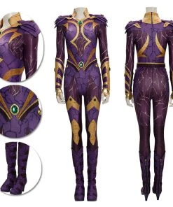 Starfire Cosplay Costumes Titans OneHeroSuits