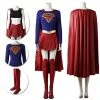 OneHeroSuits Supergirl Cosplay Costume Female Classic Red SuperHero Suit Costumes