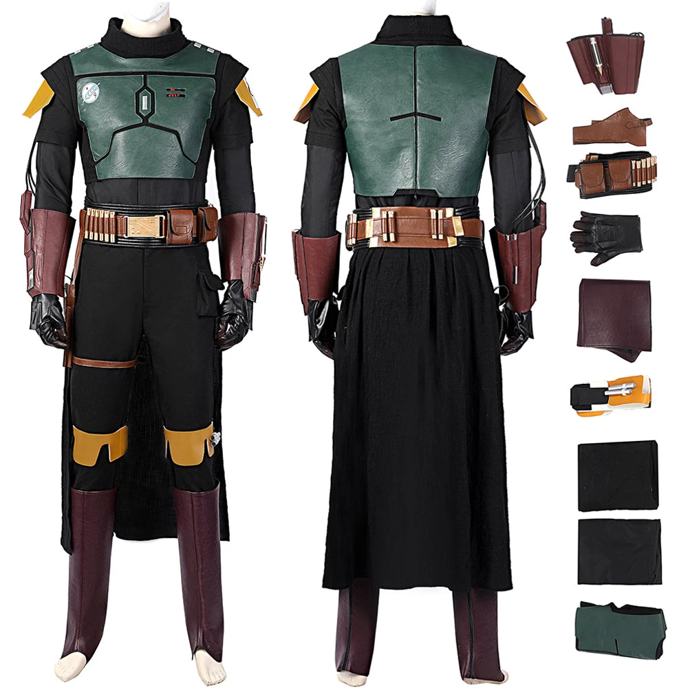 OneHeroSuits The Book Of Boba Fett Cospaly Costume Boba Fett Cosplay Suit Costumes
