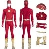 OneHeroSuits The Flash S8 Barry Allen Cosplay Costumes With Golden Boots