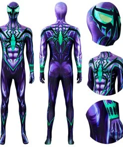 OneHeroSuits The Scarlet Spiderman Cosplay Costumes Chasm Ben Reilly Bodysuits