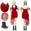 OneHeroSuits The Suicide Squad Red Dress Cosplay Costumes Harley Quinn Top Leval Suits