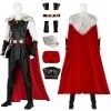 OneHeroSuits Thor 4 Cosplay Costumes With Fur Collar Black Suits