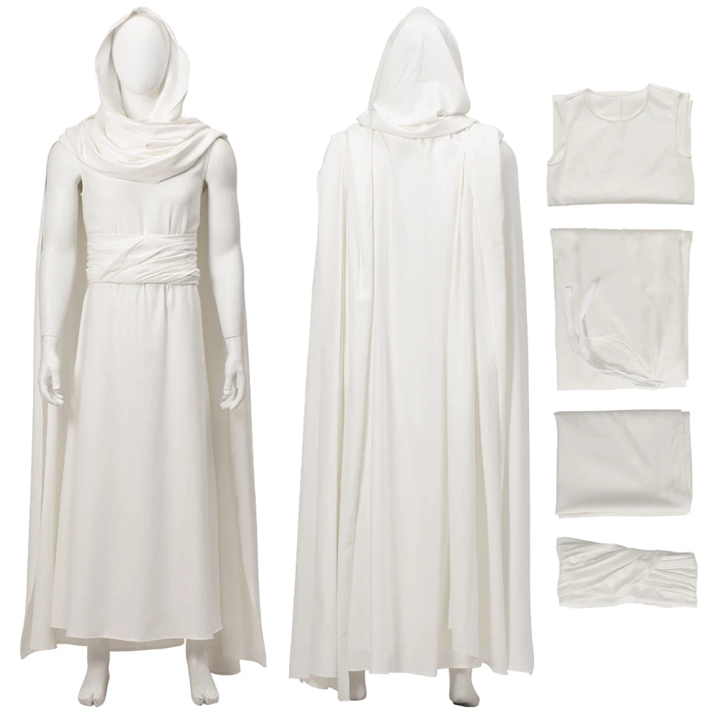 OneHeroSuits Thor 4 Gorr Cosplay Costumes The God Butcher White Robe Suits