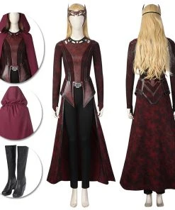 OneHeroSuits Wanda Scarlet Witch Cosplay Costumes In The Multiverse Of Madness Cosplay Suit