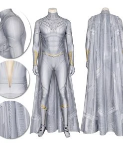 OneHeroSuits WandaVision White Cosplay Costumes White Vision 3D Printed Suit
