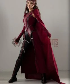 OneHeroSuits Wandavision Scarlet Witch Cosplay Costumes Halloween Carnival Set