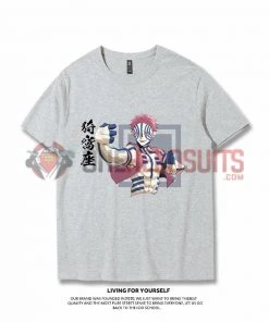 OneHeroSuits Demon Slayer Creative Print Anime Akaza T-shirt