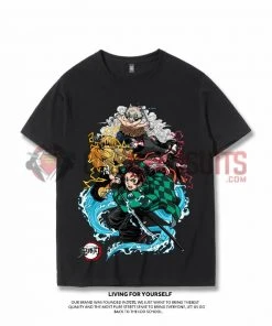 OneHeroSuits Demon Slayer Creative Print Anime T-shirt Seven Colors