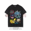 OneHeroSuits Demon Slayer Creative Print Anime Inosuke Character Combination T-shirt