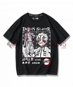 OneHeroSuits Demon Slayer Creative Print Anime Inosuke Nezuko/Tanjiro/Akaza/Inosuke T-shirt