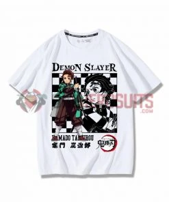 OneHeroSuits Demon Slayer Creative Print Anime Inosuke Nezuko/Tanjiro/Akaza/Inosuke T-shirt