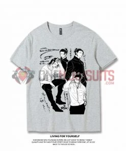 OneHeroSuits Jujutsu Kaisen Creative Print Anime T-shirt Gojo Satoru/Geto Suguru