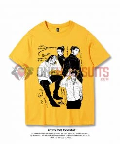 OneHeroSuits Jujutsu Kaisen Creative Print Anime T-shirt Gojo Satoru/Geto Suguru