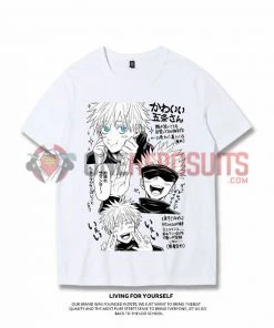 OneHeroSuits Jujutsu Kaisen Creative Print Anime T-shirt Gojo Satoru/Geto Suguru