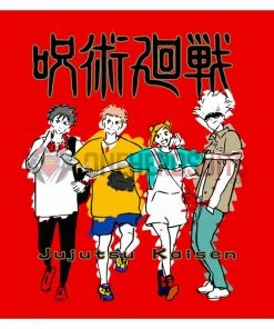 OneHeroSuits Jujutsu Kaisen Creative Print Anime T-shirt Itadori Yuji/Gojo Satoru