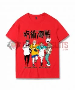 OneHeroSuits Jujutsu Kaisen Creative Print Anime T-shirt Itadori Yuji/Gojo Satoru