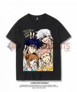 OneHeroSuits Jujutsu Kaisen Creative Print Anime T-shirt Two Styles Available